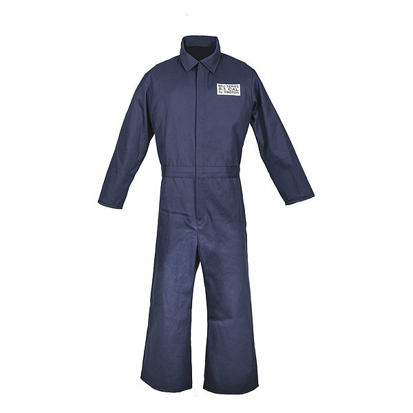 Oberon BSX™ Series Fire Resistant Treated Cotton 8 Calorie Arc Flash Coveralls BSA-CBX7NB-R2XL