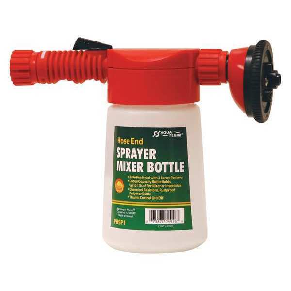 Aquaplumb Mixer Bottle Hose End Sprayer, PK4 104956