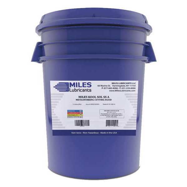 Miles Lubricants SemiSynthetic Cutting Fluid, 5 gal., Pail MM2000303