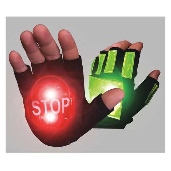 Brite-Strike Traffic Safety Gloves, S/M IGT-08-S/M