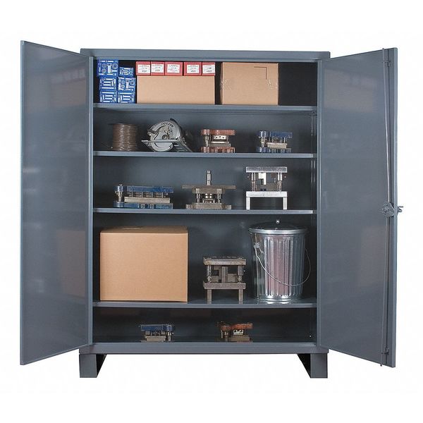 Durham Heavy Duty Storage Cabinet HDC-247278-4S95 - 12 Gauge 72W x 24D x 78H
