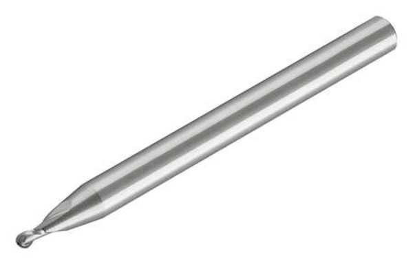 Micro 100 Carbide End Mill, Dia 0.031, Cut L 0.047 BMS-031-2