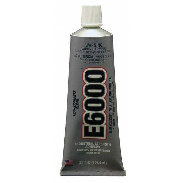 E6000 Clear/Transparente Industrial Strength 3.7oz