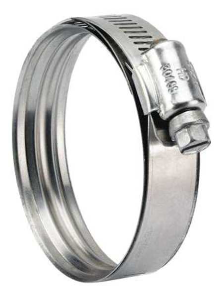 Zoro Select Hose Clamp, 1-3/8 to 2 In, SAE 24, SS, PK10 360030024070