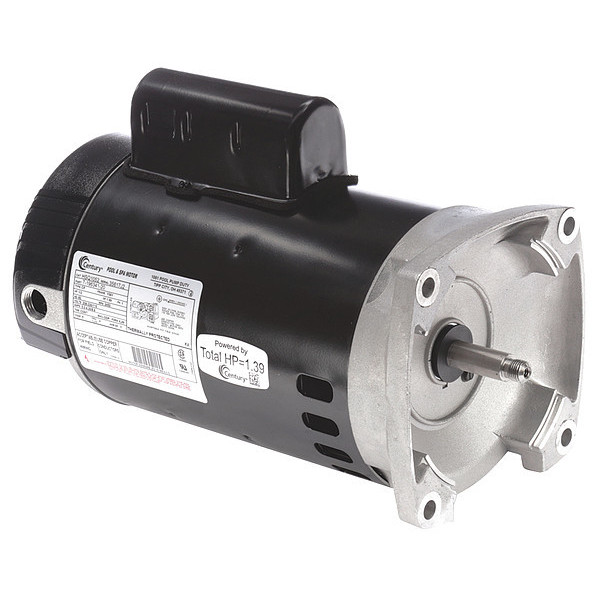 Century Pool Pump Motor, Capacitor-Start/Run, 1/2 HP, 56Y Frame, 3,450 Nameplate RPM HSQ1052