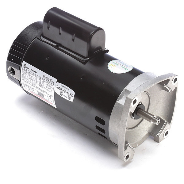 Century Pool Pump Motor, Capacitor-Start/Run, 2, 1/4 HP, 56Y Frame, 3,450/1,725 Nameplate RPM B2984