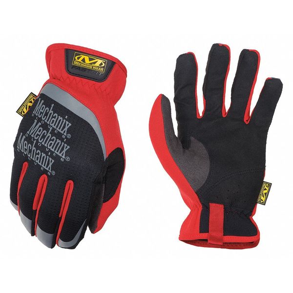 Mechanix Wear Mechanics Gloves, L, Red, Form Fitting Trek Dry(R) MFF-02-010