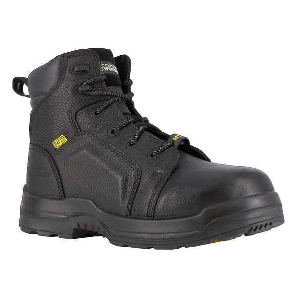 Rockport Works Boots, Woms, Safety Toe, Met Grd, 9W, PR RK465