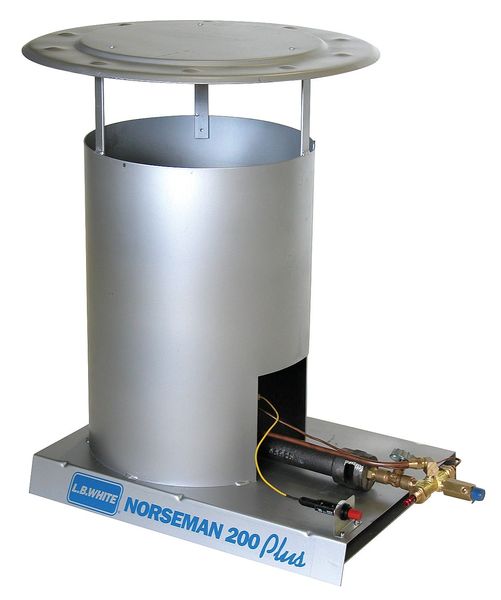 L.B. White Convection Portable Gas Heater, Liquid Propane, 200,000 BtuH, 850 cfm 900-320C