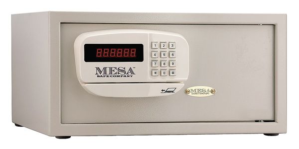 Mesa Safe Co Hotel Safe, 1.2 cu ft, 35 lb, Not Rated Fire Rating MHRC916E