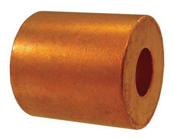 Loos Wire Rope Stop Sleeve, 1/8 In, 122 Copper ST2-4