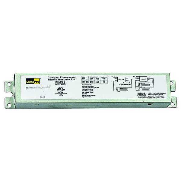 Lumapro CFL Ballast, Electronic, 68W, 120 to 277V 16X955