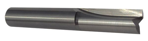 Westward Straight Router Bit Solid Carbide, 1/8 In 16Y543