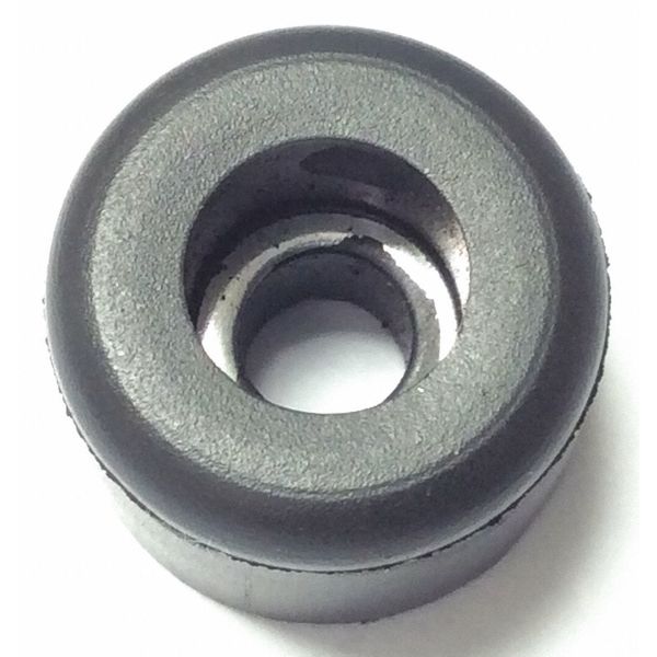 Zoro Select Bumper, Rubber, Black, 7/16"H x 7/16"W, PK.25 2953W-017