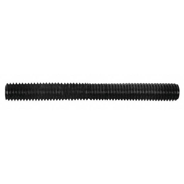 Te-Co Fully Threaded Rod, 5/8"-11, Medium Carbon, Black Oxide Finish 45174