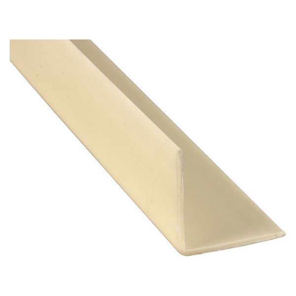 Primeline Tools 1-1/8 in. x 48 in. Almond Corner Shield Blank (5 Pack) MP10345