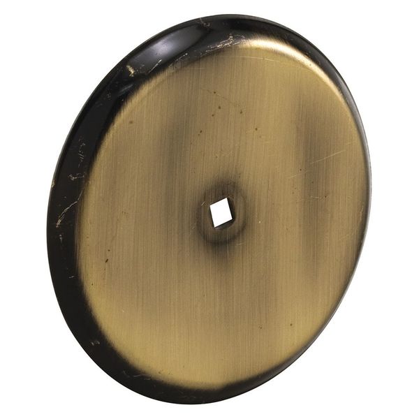 Primeline Tools Cabinet Knob Backplate, 2-13/16 in. Outside Diameter, Stamped Steel (5 Pack) MP9201