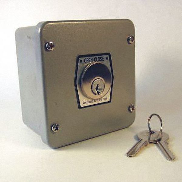 Relay And Control Open/Close Control Station, Keyed Alike 1KX-KA