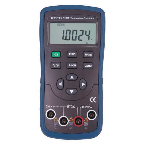 Reed Instruments Temperature Simulator (Thermocouple and RTD) R2800