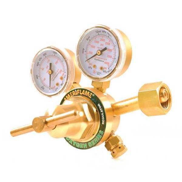 Zoro Select Medium Duty Oxygen Regulator, CGA540 R250-540