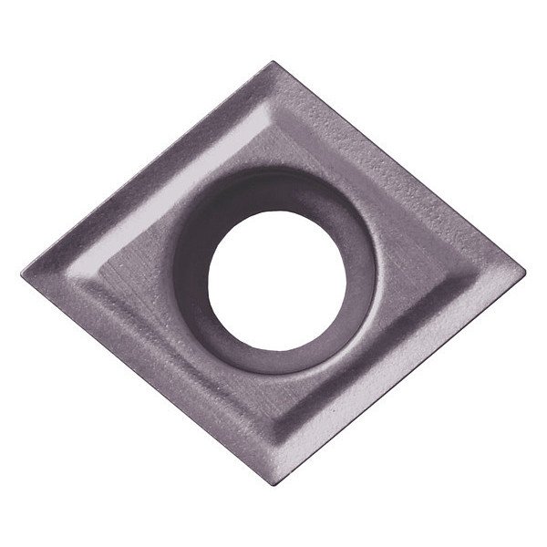 Kyocera Diamond Turning Insert, Diamond, 3/8", 80  Degrees, 0.0079" CCGT32505MFPR1225