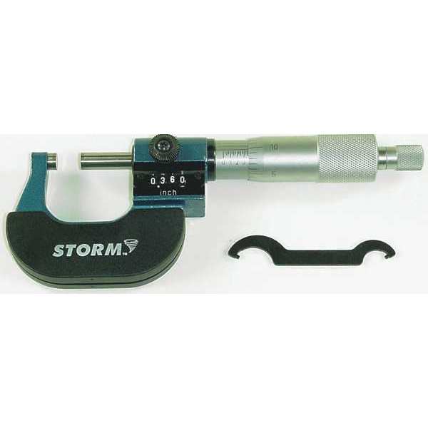 Storm Mechanical Digital Micrometer, 1" 3M201-00