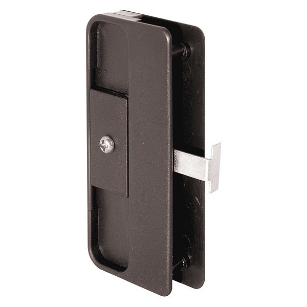 Primeline Tools Black Plastic Mortise Style Screen Door Latch and Pull, for Jim Walters (Single Pack) MP150