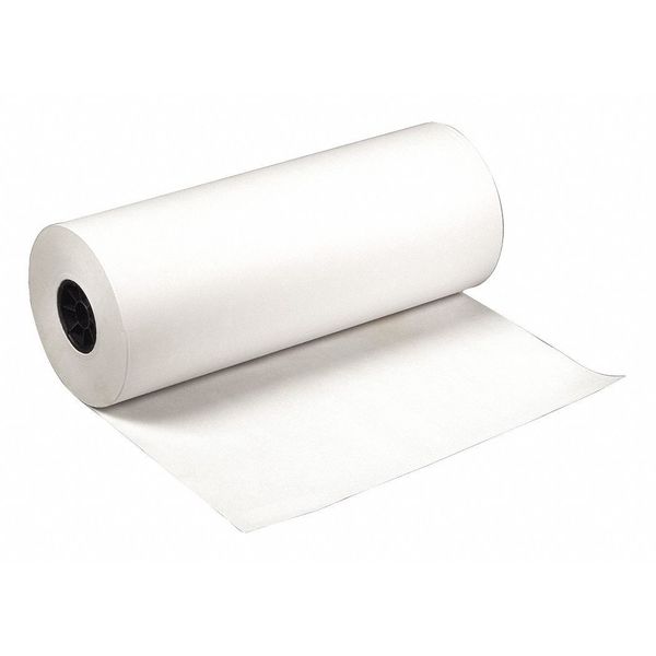 Crownhill Packaging Heavy Duty White Butcher Paper Roll, 40 #, 12 x 1000'  E-7518