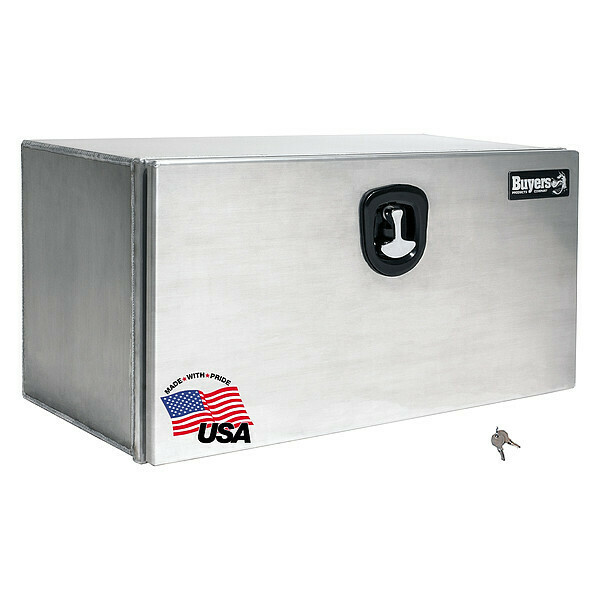 Buyers Products 18x24x36 Inch Pro Series Smooth Aluminum Underbody Truck Box 1706420