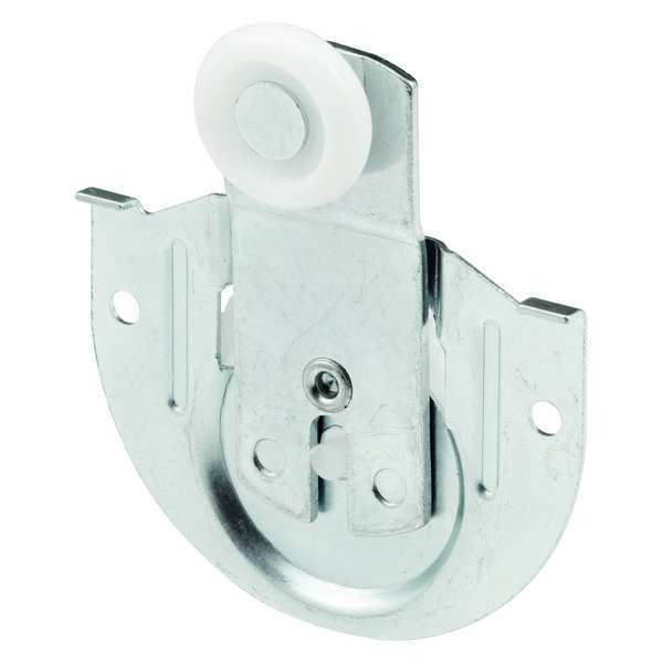 Primeline Tools Closet Door Roller, Front, 1/8 in. Offset, 7/8 in. Nylon Wheel (2 Pack) MP6648