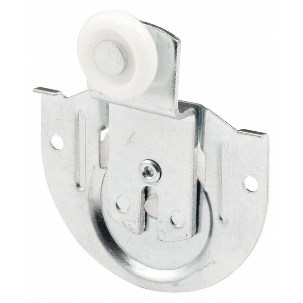 Primeline Tools Closet Door Roller, Back, 3/8 in. Offset, 7/8 in. Nylon Wheel (2 Pack) N 6649