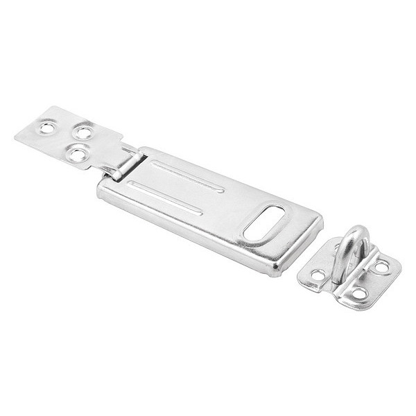 Primeline Tools Safety Hasp, 3-1/2 in., Steel Construction, Zinc Plated Finish, Heavy Duty (Single Pack) MP5053