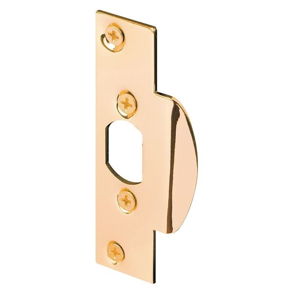Primeline Tools Security Latch Strike, Brass Plated (2 Pack) MP9422