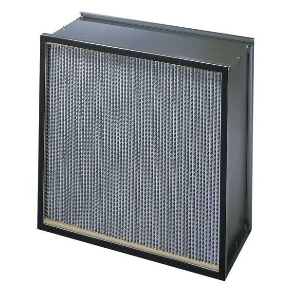 Koch Filter, HEPA99.99, Galv, 24x24x12" H66A3X1