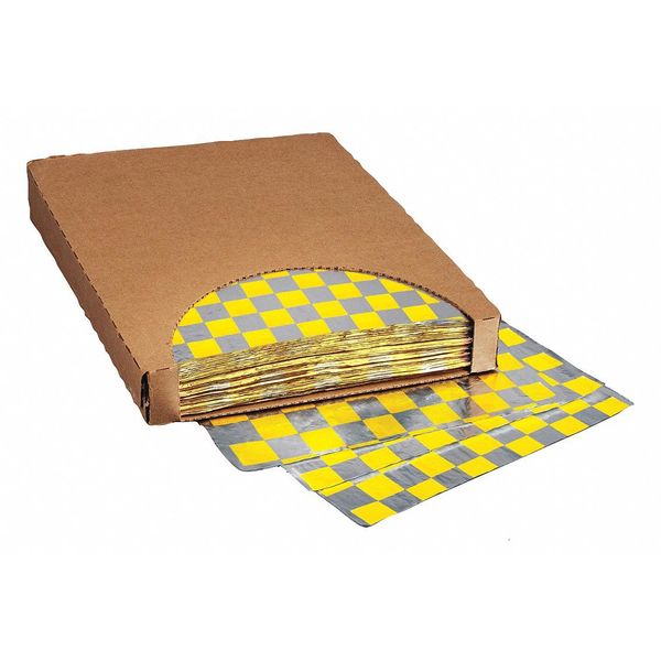 Crownhill Foil Sheets, Printed - Yellow, 10 1/2 x 13", PK500 F-3766