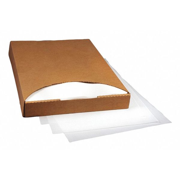 Crownhill White Pan Liners, Silicone Paper, 24 3/8 x 16 3/8", PK 1000 F-4024