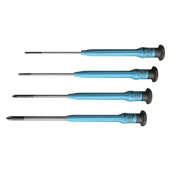 Moody Tool Fixed ESD JIS Set, 4 Pc 58-0405