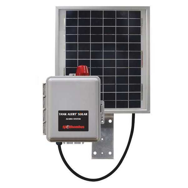 Sje-Rhombus Water Alarm, Solar Powered High 1052473