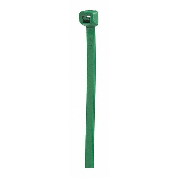 Nsi Industries Cable Tie Green 8" 40LB, PK100 840-5