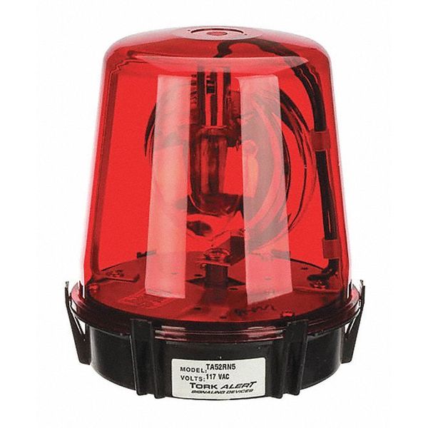 Tork Rotating Beacon 25W 117Vac Red TA52RN5