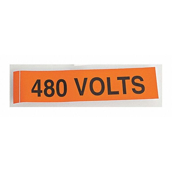 Nsi Industries Voltage Markers (4) 480 Volts VM-B-13