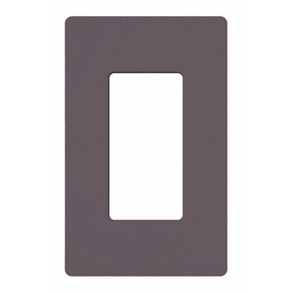 Lutron Designer Wall Plates, Number of Gangs: 1 Satin Finish, Plum SC-1-PL