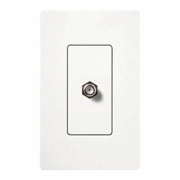 Lutron Cable Jack, Single, White CA-CJ-WH