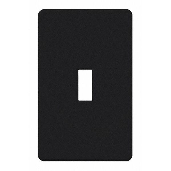 Lutron Traditional Fassada Wall Plates, Number of Gangs: 1 Gloss Finish, Black FG-1-BL