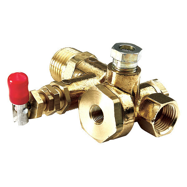 Zoro Select Pilot Valve, Single Stage Gas 22-0470