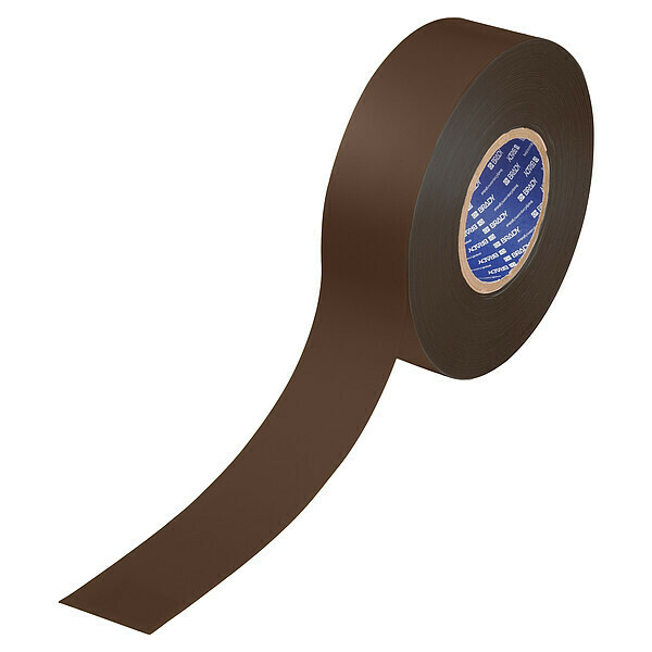 Brady Floor Marking Tape, Brown, 2"W, 100ft 177068