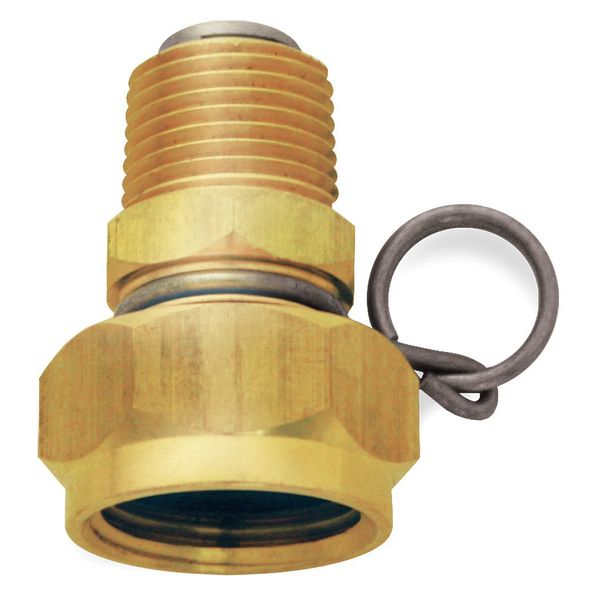 Sani-Lav Swivel Hose Adapt, Brass, 1/2 MNPT, 2 In L N11