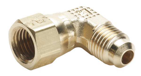 Parker 1/2" Flare x FNPS Brass Swivel 90 Degree Elbow 5PK 166FSV-8-8