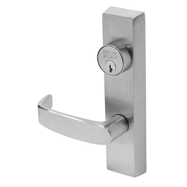 Sargent Lever, Lever Escutcheon w/Lock, 700 Series 713-8 ETL LHRB 26D