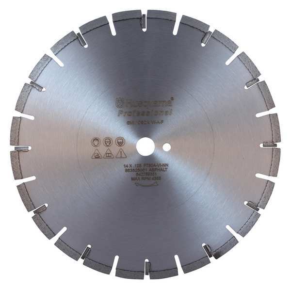 Husqvarna Diamond Saw Blade, Masonry, 14 in. Dia. F780A-14